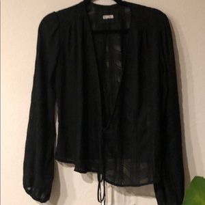 Reformation Wrap Top Small